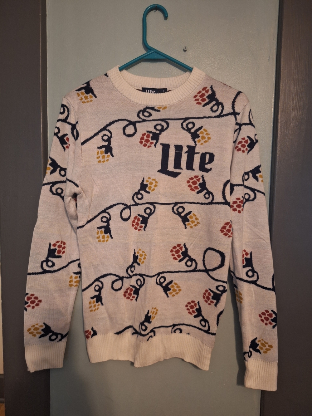 Miller Lite Christmas Sweater